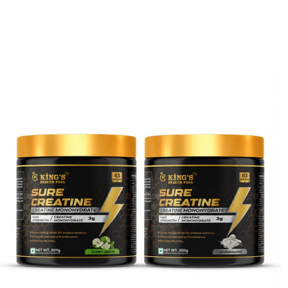 Creatine Monohydrate – Buy 1 Get 1 Free | Strength & Recovery Value Pack | KHF - Kings Health Fuel