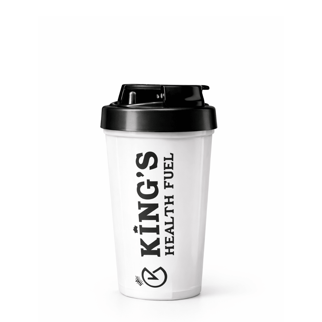 Gym Shaker Bottle 500ml – Leakproof Protein Shaker BPA-free for Whey, Creatine & Pre-Workout | KHF - Kings Health Fuel