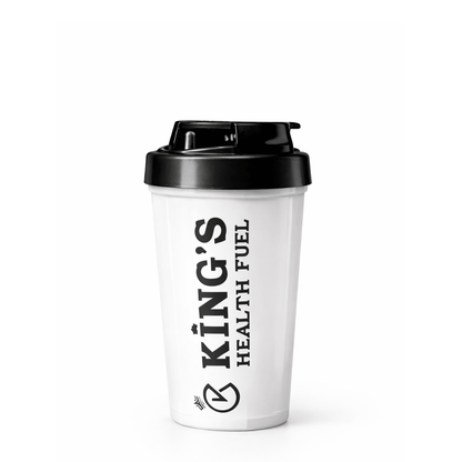 Gym Shaker Bottle 500ml – Leakproof Protein Shaker BPA-free for Whey, Creatine & Pre-Workout | KHF - Kings Health Fuel