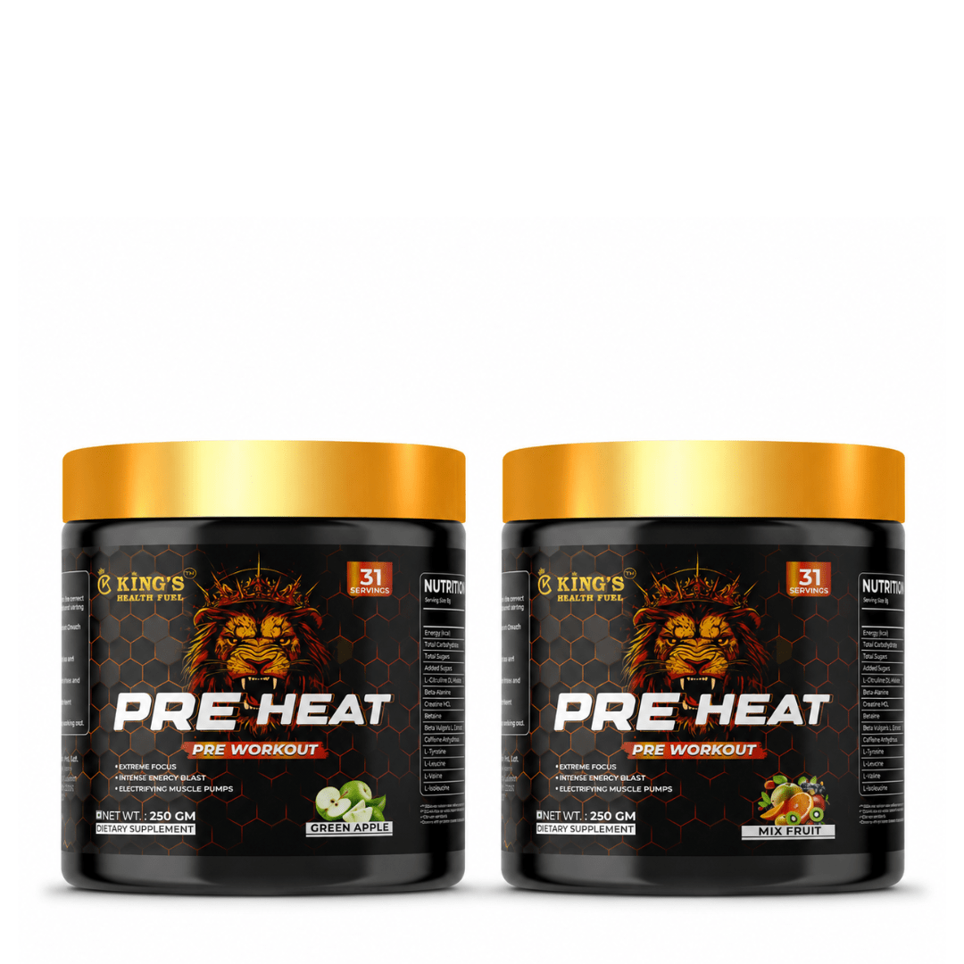 Pre Workout – Buy 1 Get 1 Free | Energy & Pump Combo Pack | KHF - Kings Health Fuel