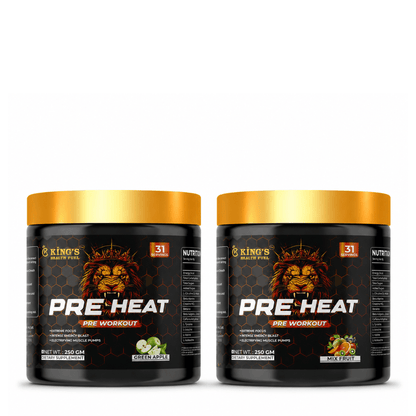 Pre Workout – Buy 1 Get 1 Free | Energy & Pump Combo Pack | KHF - Kings Health Fuel