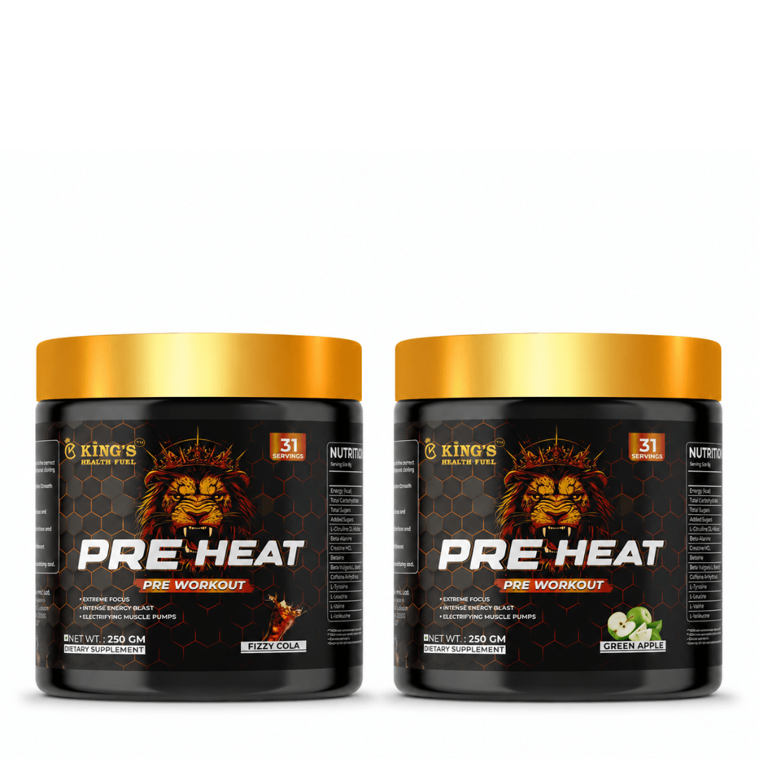 Pre Workout – Buy 1 Get 1 Free | Energy & Pump Combo Pack | KHF - Kings Health Fuel