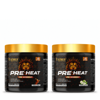Pre Workout – Buy 1 Get 1 Free | Energy & Pump Combo Pack | KHF - Kings Health Fuel