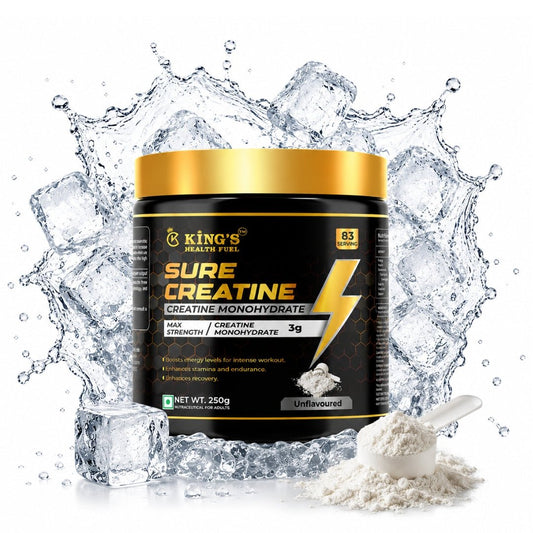 Sure Creatine Monohydrate – Pure Micronised Creatine for Strength, Power & Recovery | KHF