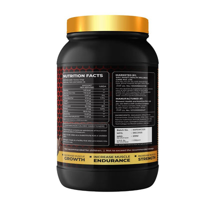 Kings Health Fuel Sure Whey Protein pack ingredients and manufacturing details label